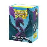 Dragon Shield | Matte Dual Standard Size Card Sleeves | 100ct - Smooth & Tough Premium TCG Sleeves - Compatible with Pokemon, One Piece, and Magic: The Gathering | Soul & Petrol