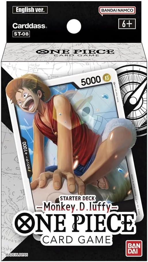 One Piece: Monkey.D.Luffy Starter Deck [ST-08-Black]
