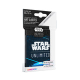 Star Wars Unlimited Blue Art Sleeves - Officially Licensed Pack of 60 Art Sleeves and 1 Clear Sleeve, Optimized Size for Star Wars Unlimited and Other TCG and LCG Games, Made by Gamegenic