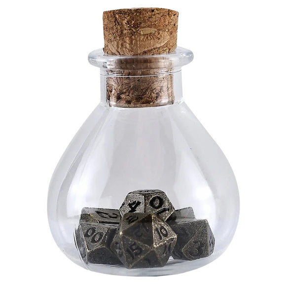 7-Set Unseelie (Potion Bottle) Mini Metal: Ancient Bronze