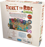 15th Anniversary Edition, Ticket to Ride: Europe Strategy Board Game,  for Ages 8 and up, from Asmodee