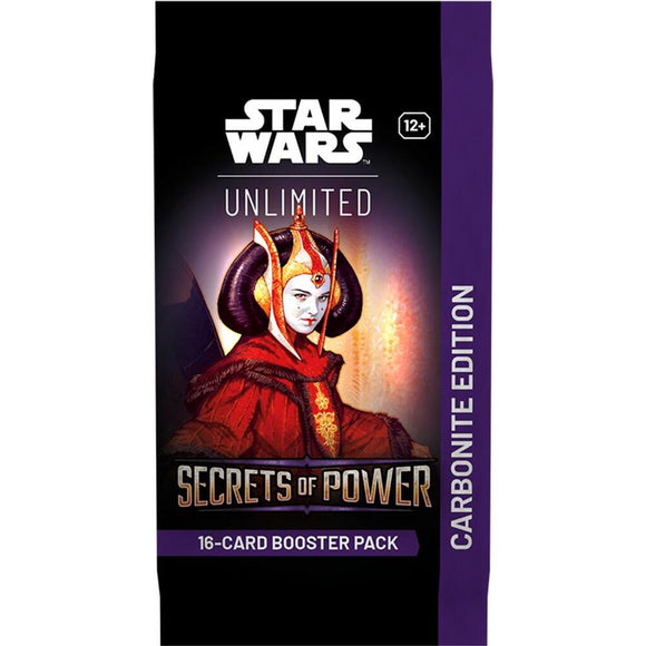 [PRE-ORDER] Star Wars: Unlimited - Secrets Of Power Carbonite Booster PACK: 1 ct (Expected Release Date 11/07/25)