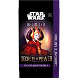 [PRE-ORDER] Star Wars: Unlimited - Secrets Of Power Carbonite Booster PACK: 1 ct (Expected Release Date 11/07/25)