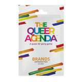 The Queer Agenda: Brands Expansion Pack - Fitz Games, 40 Cards, A Queer AF Party Game, LGBTQ+, Gay Card Game, Give The Funniest Answer To The Question, Play In A Group of 4-10 People, Adults Ages 18+