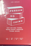Person Do Thing