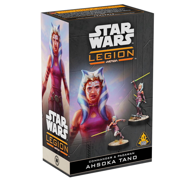 Atomic Mass Games Star Wars Legion Commander & Padawan Ahsoka Tano Expansion - Tabletop Miniatures Game, Strategy Game for Kids and Adults, Ages 14+, 2 Players, 90 Min Playtime, Made