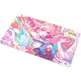 Riftbound: League of Legends - Playmat: Ahri -TCG Spiritforged Spirit Blossom, 24x14, Neoprene, Character Art, Tabletop Trading Card Game Accessory