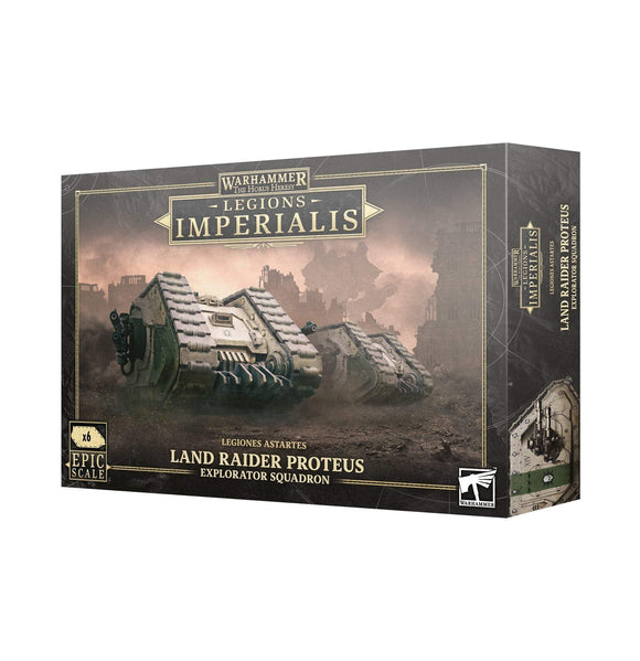 Warhammer: Legions Imperialis - Legiones Astartes - Land Raider Proteus Explorator Squadron