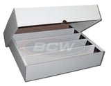 5000 Count CT Storage Box BCW Corrugated Cardboard Storage Box (FULL LID)