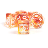 Sirius Dice: Dungeons & Dragons - Adventure Dice Set - Sorcerer Orange