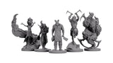 Final Girl: Series 1 Alt Killer Miniatures - 5 Alternative Miniatures for Final Girl Series 1 Unpainted Figurine Set - Ages 14+ - by Van Ryder Games