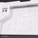 Star Wars Unlimited Damage PAD - Officially Licensed Acrylic Tracker for Base Card Damage, Tracks 0-49 Points, No Dice Needed! Designed for The Star Wars Unlimited TCG, White Color, Made by Gamegenic
