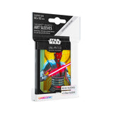 Star Wars Unlimited Darth Maul Art Sleeves - Officially Licensed Pack of 60 Art Sleeves and 1 Clear Sleeve, Optimized Size for Star Wars Unlimited and Other TCG and LCG Games, Made by Gamegenic