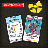 Monopoly: Wu-Tang Clan, Features Exclusive Tour Poster Art, Buy & Sell Legendary Tour Stops, Collectible Tokens Include Wu-Tang Symbol, Killer Bee, Nunchucks & More, Officially Licensed Board Game