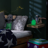 Lego 1x1 Brick Silicone Night Light - Green, 3" x 3" x 4.5", Ages 6+ (LP40) Portable Flexible Night Light for Kids Teens Bedroom Gaming Room Home Decor