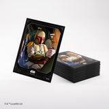 Star Wars Unlimited Boba Fett Art Sleeves - Officially Licensed Pack of 60 Art Sleeves and 1 Clear Sleeve, Optimized Size for Star Wars Unlimited and Other TCG and LCG Games, Made by Gamegenic