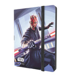Star Wars: Unlimited Casual Album 18-Pocket - Holds 360 Double-Sleeved Cards, Side-Loading Pockets & Elastic Strap, Officially Licensed Accessory, Qui-Gon Jinn Design, Made by Gamegenic
