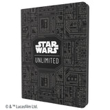 Star Wars: Unlimited Casual Album 18-Pocket - Holds 360 Double-Sleeved Cards, Side-Loading Pockets & Elastic Strap, Officially Licensed Accessory, Unlimited Pattern Design, Made by Gamegenic