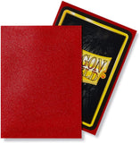 Dragon Shield Sleeves: Matte Ruby (Box Of 100)