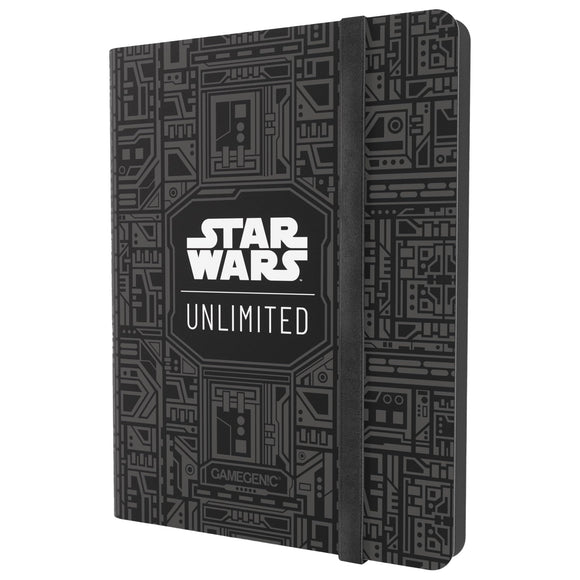Star Wars: Unlimited Casual Album 18-Pocket - Holds 360 Double-Sleeved Cards, Side-Loading Pockets & Elastic Strap, Officially Licensed Accessory, Unlimited Pattern Design, Made by Gamegenic