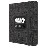 Star Wars: Unlimited Casual Album 18-Pocket - Holds 360 Double-Sleeved Cards, Side-Loading Pockets & Elastic Strap, Officially Licensed Accessory, Unlimited Pattern Design, Made by Gamegenic