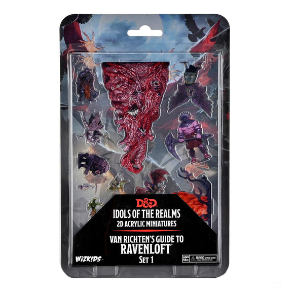 WizKids D&D Idols of The Realms: Van Richten's Guide to Ravenloft - 2D Set 1