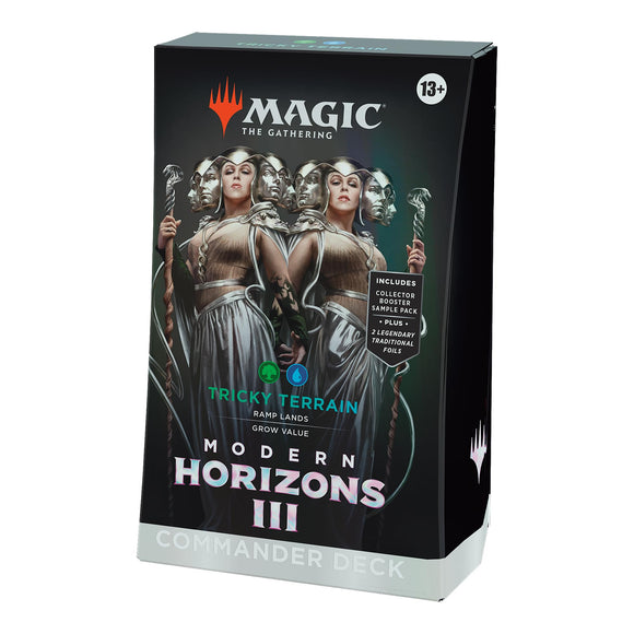 Magic the Gathering: Modern Horizons 3, Commander Deck - Tricky Terrian
