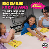 Taco Cat Goat Cheese Pizza Ridiculously Large Edition Wildly Entertaining Oversized Card Game for Family Game Night | Easy to Play 10 Min Rounds | for Kids, Teens, Adults, and Families | 2-8 Players