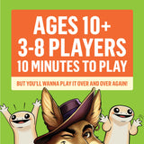 Coyote by Tim Ferriss A Challenge Card Game for The Whole Family-Party Game for Ages 10 and Up-Great for Adults, Teens, and Kids