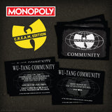 Monopoly: Wu-Tang Clan, Features Exclusive Tour Poster Art, Buy & Sell Legendary Tour Stops, Collectible Tokens Include Wu-Tang Symbol, Killer Bee, Nunchucks & More, Officially Licensed Board Game