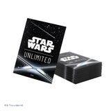 Star Wars Unlimited Black Art Sleeves - Officially Licensed Pack of 60 Art Sleeves and 1 Clear Sleeve, Optimized Size for Star Wars Unlimited and Other TCG and LCG Games, Made by Gamegenic