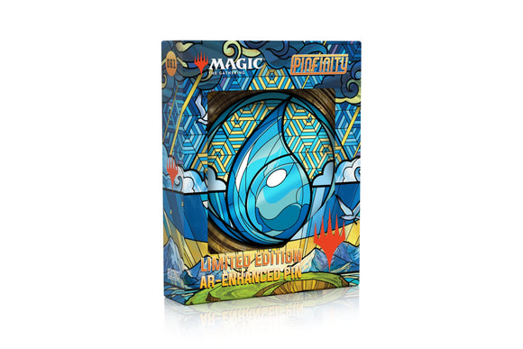 Magic: The Gathering - Stained Glass Island Pin
