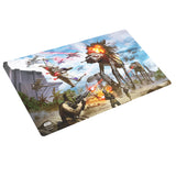 Star Wars Unlimited Battle of Scarif Game MAT - Officially Licensed, Full-Color Printed, Playmat, Slip-Resistant 24" by 14" Rubber Mat, Compatible with TCGs & LCGs, Made by Gamegenic