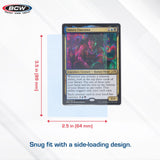 BCW Sideloading Inner Card Sleeves 100 ct | 89mm x 64mm | Archival Quality Card Protection | Fits Inside Standard Sleeves | Perfect Fit Sleeves for Trading Cards and More | Clear Sleeves Double Protection