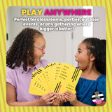 Taco Cat Goat Cheese Pizza Ridiculously Large Edition Wildly Entertaining Oversized Card Game for Family Game Night | Easy to Play 10 Min Rounds | for Kids, Teens, Adults, and Families | 2-8 Players