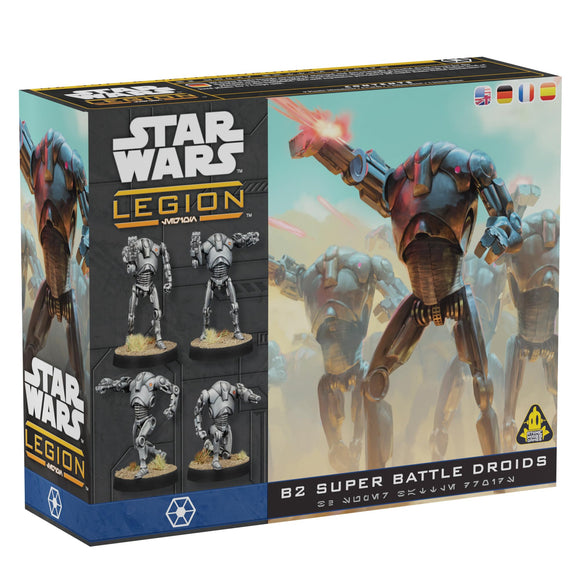 Atomic Mass Games Star Wars Legion B2 Super Battle Droids Unit Expansion - Tabletop Miniatures Game, Strategy Game for Kids and Adults, Ages 14+, 2 Players, 90 Min Playtime, Made