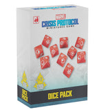 Marvel: Crisis Protocol DICE Pack - 10 Custom 8-Sided Dice for Expanded Gameplay, Tabletop Superhero Game, Ages 14+, 2 Players, 90 Min Playtime, Made by Atomic Mass Games