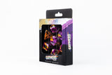 FanRoll/Metallic Dice Games Rubber Dice Poly Set - Lesbian Flag w/Black (7) New