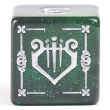 Dungeons & Dragons: D&D Adventure Dice: Bard - Blue & Green -15pc RPG Set, Class Symbols, Roleplaying Game Accessory, Sirius Dice, Officially Licensed