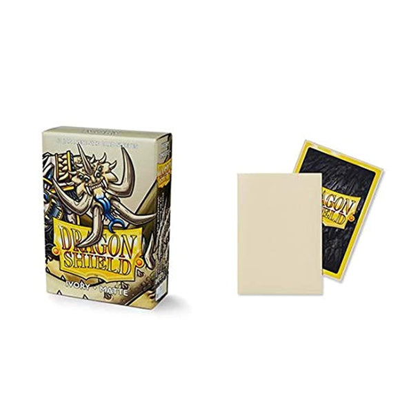 DRAGON SHIELD SLEEVES: JAPANESE MATTE IVORY (BOX OF 60)
