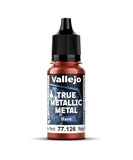 VALLEJO: TRUE METALLIC METAL: RUBY RED - BASE (18 ML)
