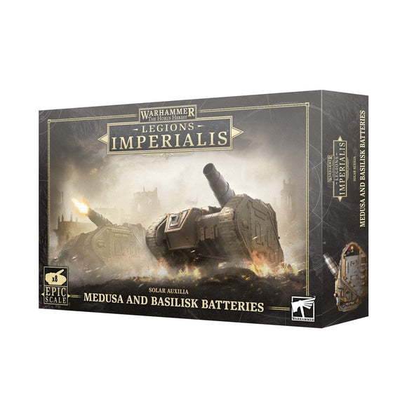 Warhammer: Legions Imperialis - Solar Auxilia - Medusa & Basilisk Batteries