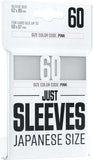 Gamegenic Just Sleeves White Card Sleeves (60 Count)