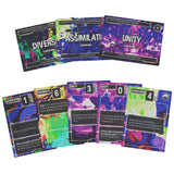 Greater Than Games: Compile: Aux 2 - Mini Expansion, Auxiliary Unit, Area Control Strategy Card Game, 3 New Protocols, Play As AI, Ages 14+, 2 Player