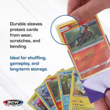 BCW Sideloading Inner Card Sleeves 100 ct | 89mm x 64mm | Archival Quality Card Protection | Fits Inside Standard Sleeves | Perfect Fit Sleeves for Trading Cards and More | Clear Sleeves Double Protection