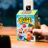 GIGAMIC Yogi - A Silly Game for The Whole Family | Spill Proof Cards! | Ages 8+ | 3 to 10 Players | 15 Minutes