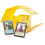 Gamegenic Star Wars Unlimited Twin Suns DECK POD - Premium Deck Box with UV-Protected Card Cases, Holds 100 Double-Sleeved Cards, Designed for the Star Wars Unlimited TCG, Yellow Color, Made