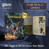 Classic Encounters II - 135 Monsters & Encounters for DND Miniatures Bulk & Dungeons Dragons