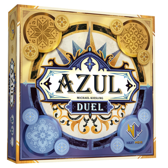 Azul Duel Board Game - Tile-Placement Strategy Game for Kids and Adults, Ages 8+, 2 Players, 30-45 Minute Playtime, Made by Plan B Games