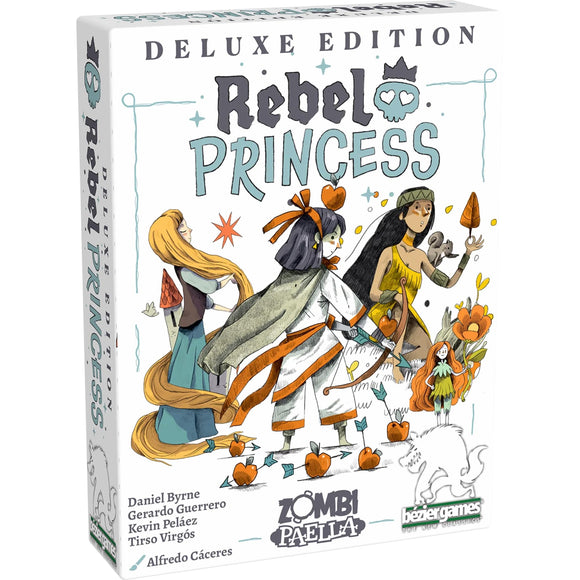 Rebel Princess Deluxe Edition, Ultimate Blend of Theme and Strategy, Fast-Paced Addictive Card Game, Perfect for Game Nights - 3+ Players, Ages 15+, 45 Minutes - from The Creators of Cat in The Box
